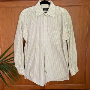 Claiborne Wrinkle-free Striped Button-down Dress Shirt. - Medium